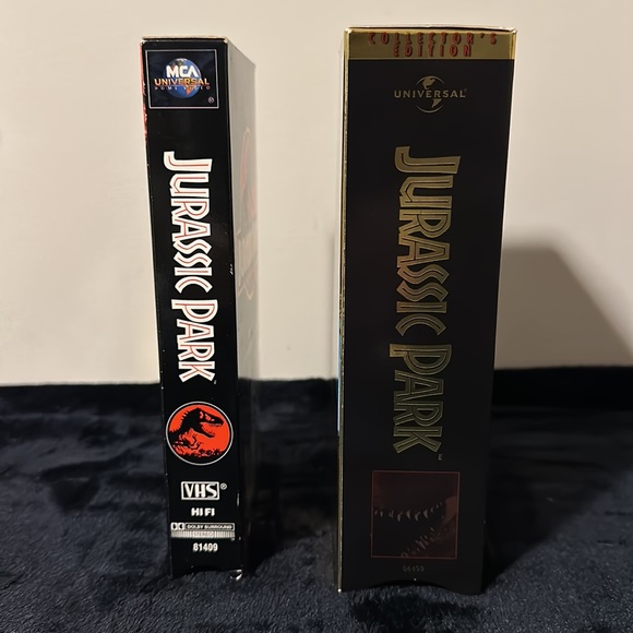 Jurassic Park & Jurassic Park Collector’s Edition VHS Bundle - Picture 10 of 11